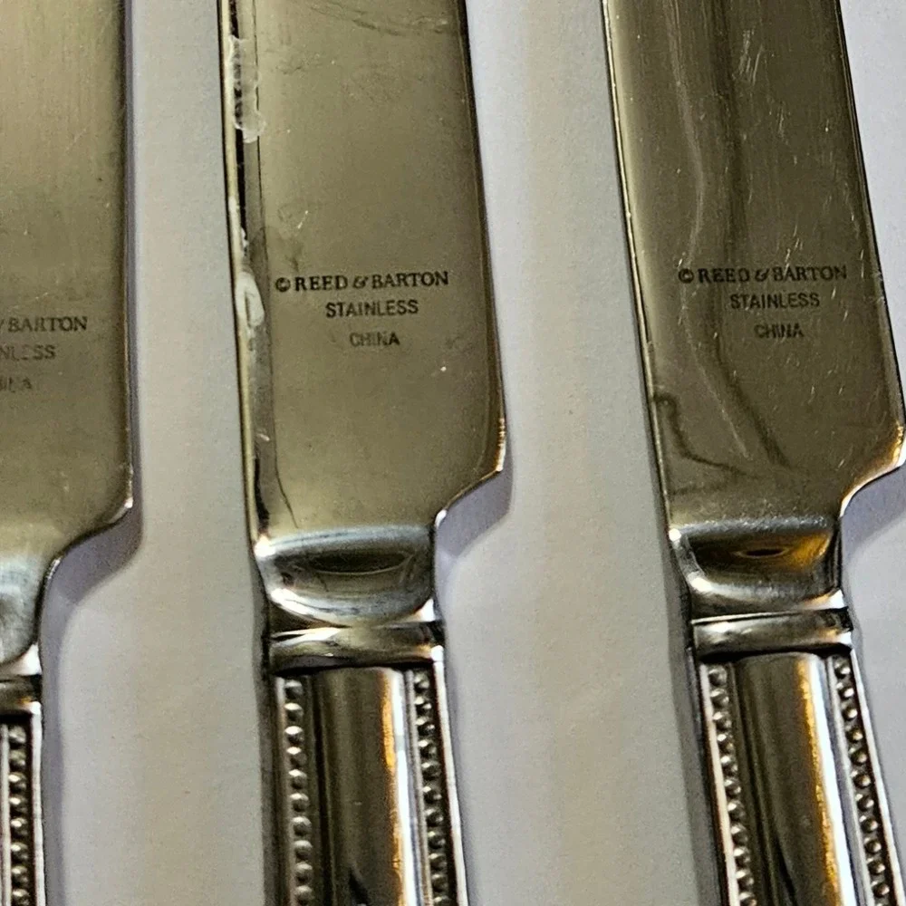 Reed & Barton Whitley Stainless Knives Set‎ of 3